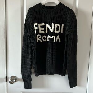Fendi 100% wool sweater
